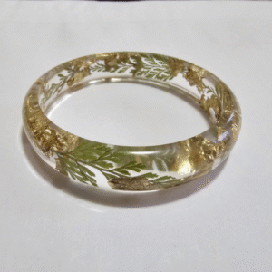 Christmas themed bangle (handle with care)