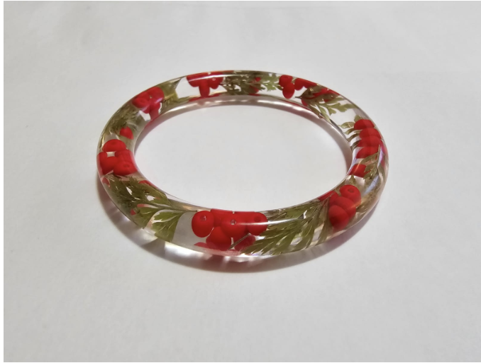 Christmas themed bangle (handle with care) - Image 2
