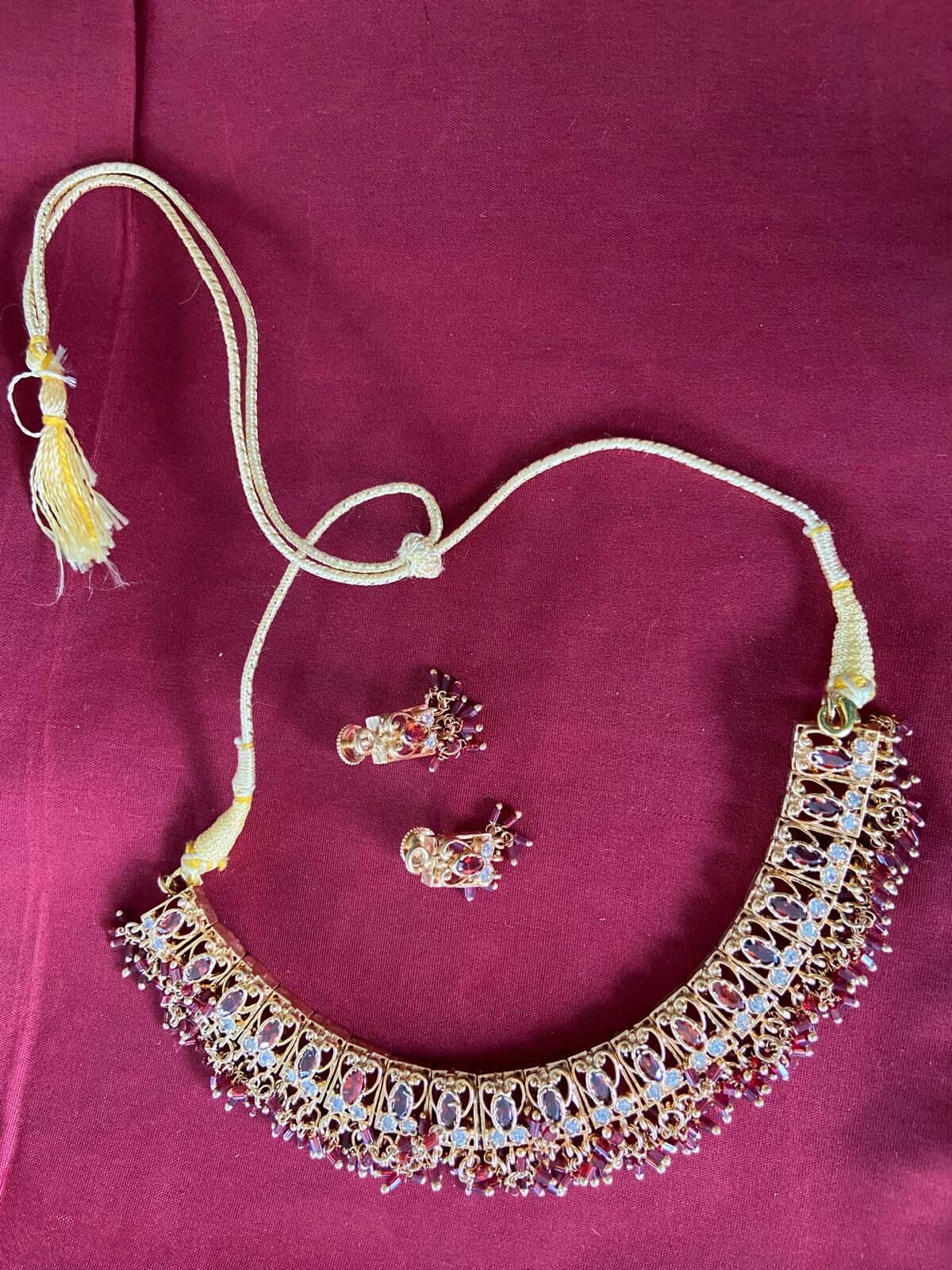 Necklace w/ earrings (various styles)