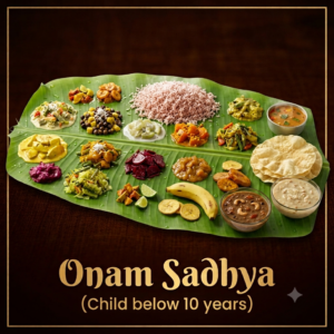Onam Sadhya (Child below 10)
